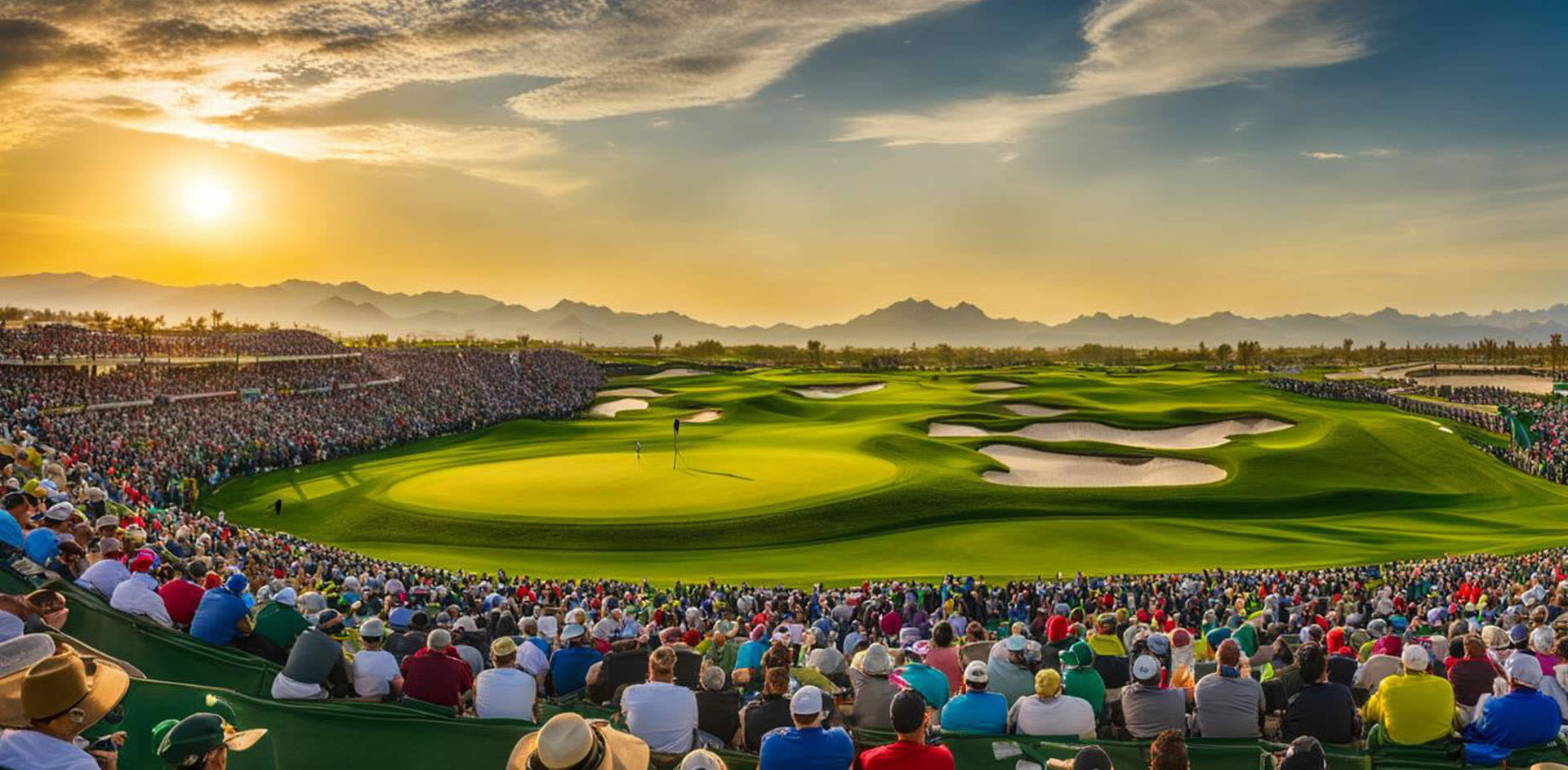 waste management phoenix open biggest golf tournament